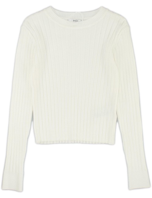 Maglia Ragazza Yclù - y20059 Beige QUIQUOQUABOUTIQUE.COM